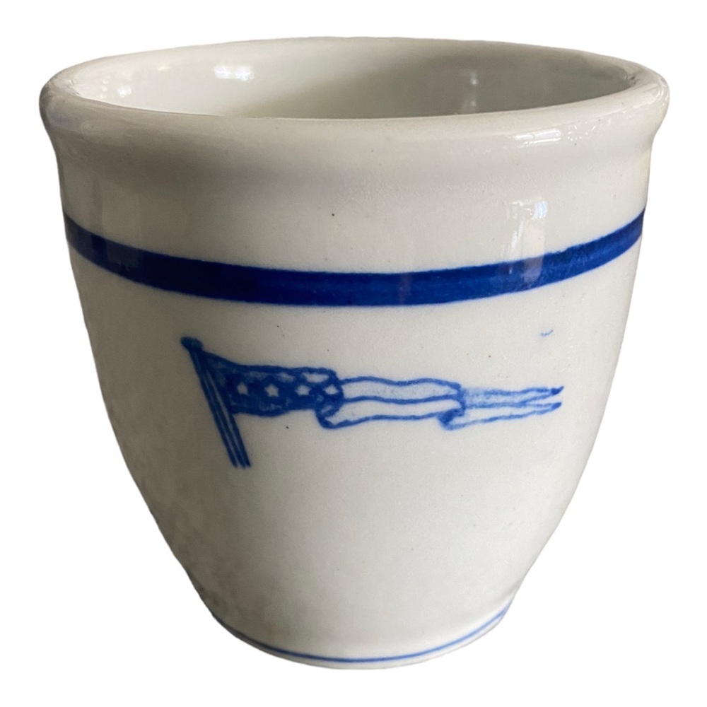 WWII US‎ Navy Captain's Footed Cup